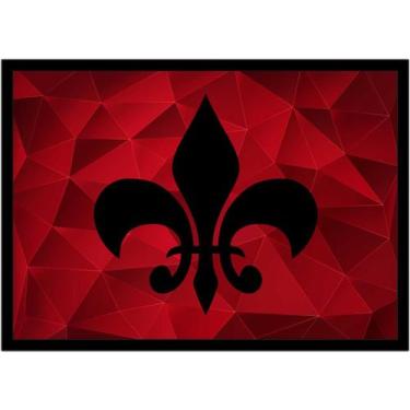Imagem de Quadro Decorativo Jogos Baralho Naipe Cartas Poker Com Moldura RC043 -