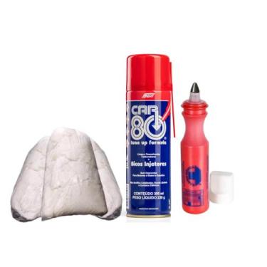 Imagem de Estopa Azul 2Kg, Marcador Industrial & Descarbonizante Car80 - Trigel,