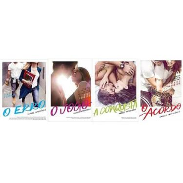 Imagem de Kit 4 Livros Elle Kennedy Erro Jogo Conquista Acordo - Paralela