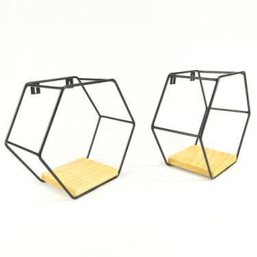 Imagem de 2 nicho decorativo  hexagono pequeno - VAPET VUPET