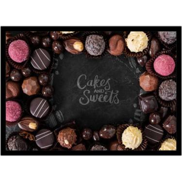 Imagem de Quadro Decorativo Gourmet Doces Padarias Confeitarias Docerias Comérci