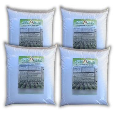 Imagem de Fertilizante Sulfato De Manganês 20kg Adubo Ferti Hidroponia - AGROADU