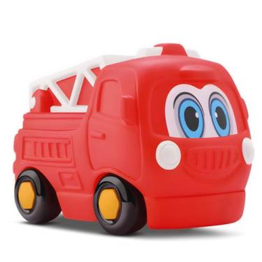 Imagem de Carrinho Bombeiro Baby Start Soft - Silmar - SILMAR BRINQUEDOS