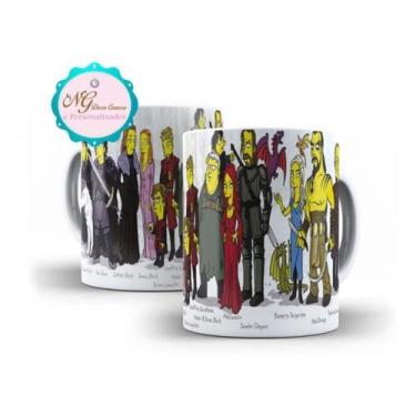 Imagem de Caneca Game Of Thrones Simpsonizados - Ng Decor Canecas