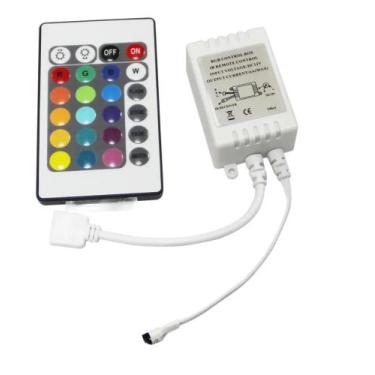 Imagem de 01 Kit Controle Controlador Para Fita Led Rgb 3528 E 5050