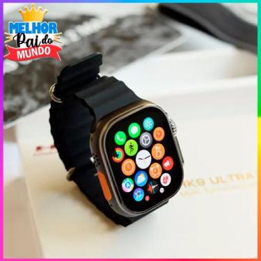 Imagem de Ultra 9 Smart Watch Presente para o melhor Pai Com Bluetooth Para Cham