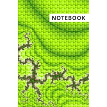 Imagem de Beautiful Notebook with fractal art cover, Daily Planner, Journal, Corporate Gift, 120 lined pages, 6x9, Funny Gift, Boss Gift, Organizer, Office Humor, Gag Gift, Gift for Her, Gift for Him