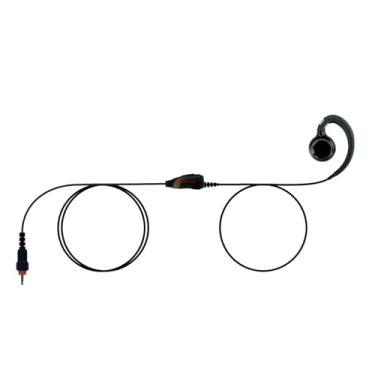Imagem de Fone de ouvido giratório EH com microfone embutido e PTT para rádios Motorola CLP1010 CLP1040 CLP1080 CLP1060 CLP107 CLP1043 CLP117 CLP446