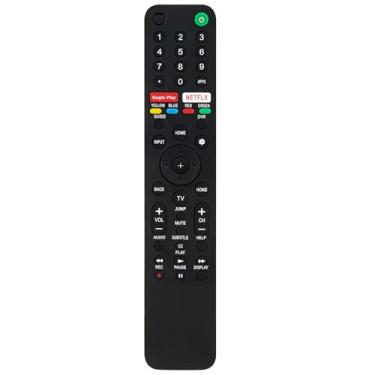 Imagem de RMF-TX500U Controle remoto de substituição infravermelho aplicável para Sony TV XBR-65X950G XBR-75X950G XBR-85X950G XBR-43X800H XBR-49X800H XBR-55X900H XBR-55X950H XBR-65X800H H XBR-50 5X850G