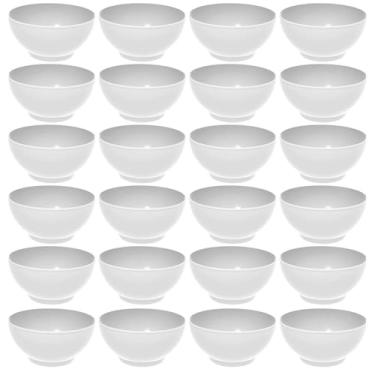 Imagem de Kit 24 Tigelas Grandes Branco Crippa Travessas Servir 3,1L Restaurante Salada Sobremesa