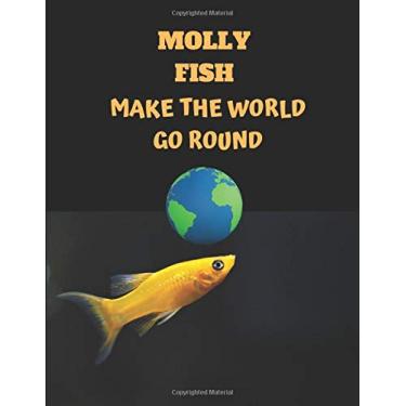 Imagem de Molly Fish Make The World Go Round: 2019-2023 Five Year Diary Planner