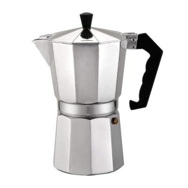 Imagem de Cafeteira Italiana De Alumínio 300ml Para 6 Xícaras Classic Tradicional (300 ML - 6 XÍ)