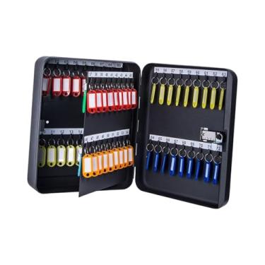 Imagem de Caixa de armazenamento de chaves com código, estojo de chaves, organizador, empresa de aluguel de escritório de carro, armário de chaves com trava, 72 Cartões-chave