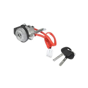 Imagem de Motoforti Cilindro de bloqueio de ignição com chaves No.81900-D9G00 - Conjunto de trava de cilindro do interruptor de ignição do carro - para Kia Sportage 2017-2019 Metal prateado - 1 conjunto de