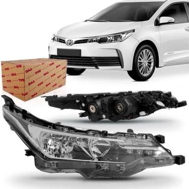 Imagem de Farol Corolla XEI/GLI 2017 até 2019 Elétrico Com Motor Com LED Lado Di
