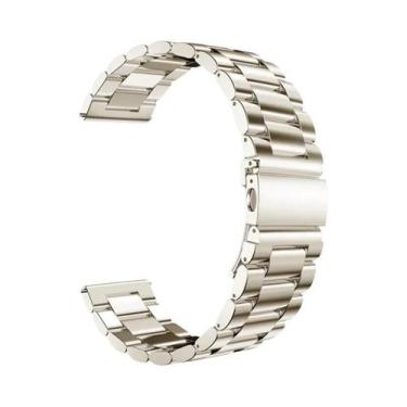 Imagem de Pulseira de Metal 20mm para Samsung Galaxy Watch 6/5/4 - Aço Inoxidáve