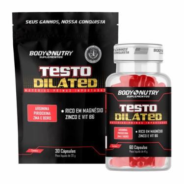 Imagem de Kit Testo Dilated 120 caps com Vitaminas e Minerais Boro Arginina Magn
