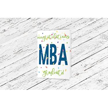 Imagem de Red Door Inspirations Graduation Card - MBA and PhD Graduate Graduation Card. Includes single card and envelope. (MBA Graduate)
