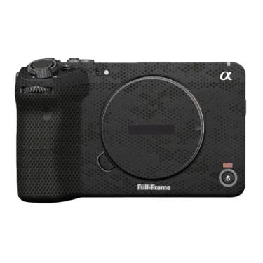 Imagem de JERXTTON Película protetora premium para câmera premium antirarranhões para Sony FX3 ILME-FX3 (preto de bambu)