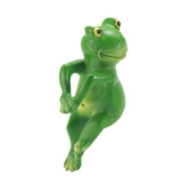 Imagem de Generic Estatueta de Sapo em Resina para Decoração, Style a, Tamanho real