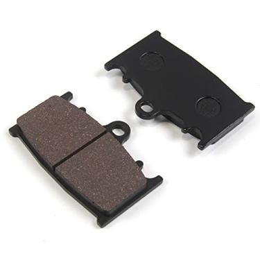 Imagem de 1 par de pastilhas de freio dianteiras compatíveis com Suzuki GSXR 400 GK73A 1988-1990, GSXR 400 K6 K7 K8 2006-2008, GSX400 Katana 1992, peças de acessórios de reposição para motocicletas