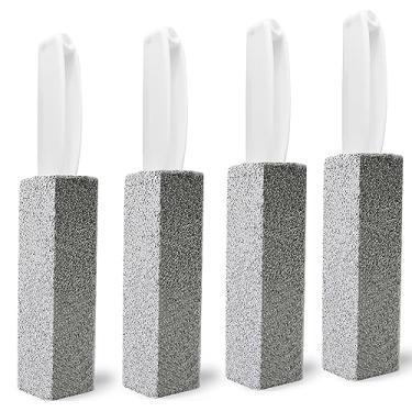 Imagem de Limpador de pó para vaso sanitário Comfun com manchas de alça e anel de água rígida removedor de ferrugem para cozinha/banho/piscina/spa, limpeza doméstica, pacote com 4