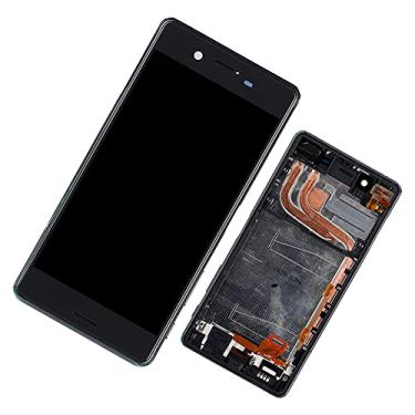 Imagem de Duotipa Novo visor LCD compatível com Sony Xperia X Performance, SO-04H, F8131, SOV33, F8132, 502SO Tela LCD sensível ao toque de 5 polegadas com moldura + ferramentas