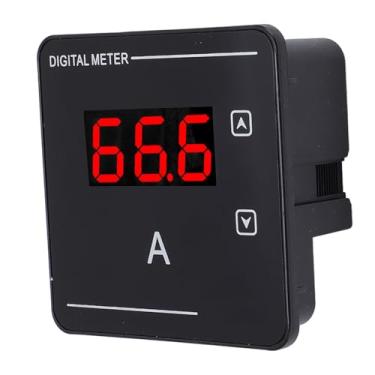 Imagem de Indicador de corrente CA com display digital, faixa de medição de 1-120 A, amperímetro digital, monitor de testador de corrente LED com display retroiluminado, medidor de