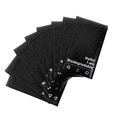 Imagem de Kipulu Envelopes 100% biodegradáveis, 25 unidades, embalagens acolchoadas, envelopes ecológicos, sem cola, sem plástico, embalagem de Natal (21 x 30 cm)