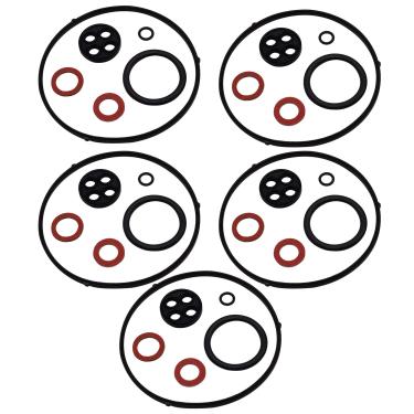 Imagem de JA&MIU Kit de junta de tigela de carburador 16010-ZE1-812 compatível com Honda GX110 GX120 GX140 GX160 EG2500 EG2200 substitui 11580