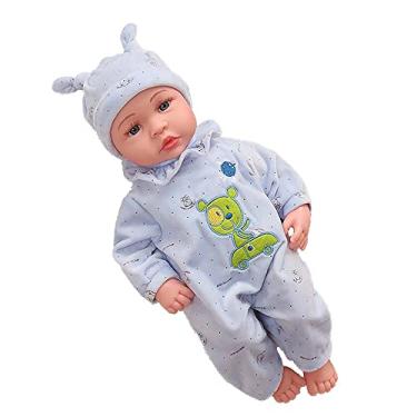 Imagem de Boneca Bebê Reborn Laura Baby Cry Valentim com 6 Acessórios Mecanismo, Ri, Chora e Faz Som - Shiny Toys 000536