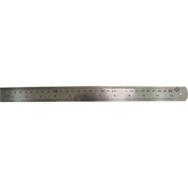 Imagem de Regua Aco Inoxidavel 30Cm - BRASFORT