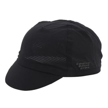 Imagem de Chapéu de Bicicleta Respirável Rápido de Secagem, Chapéu de Bicicleta de Bicicleta Chapéu de Ciclismo Visor de Bicicleta Leve Com Suor Design de Ciclismo Unissex para Homens