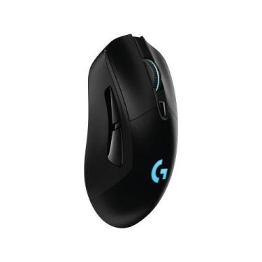 Imagem de Mouse Gamer RGB sem Fio Logitech Óptico 16000DPI - 7 Botões Lightspeed
