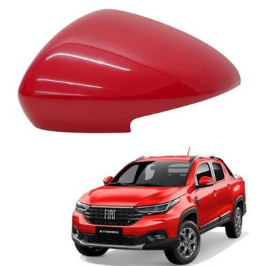 Imagem de Capa Retrovisor Strada Volcano 2021 2022 2023 2024 2025 Lado Esquerdo 