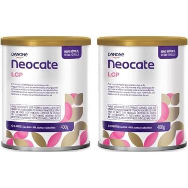 Imagem de 02 latas de Neocate 400g - Formula infantil 0-3 anos - Danone, 1000