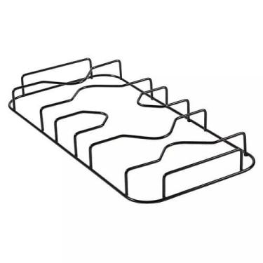 Imagem de Grade Trempe Duplo Esmaltado Fogão Consul Original W10640258 - Preto