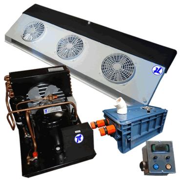 Imagem de Climatização adega planejada 8 m3 220v - kit temperatura e umidade