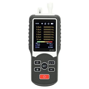 Imagem de Contador de Partículas de Poeira Interior, Detecção de Tamanho de Partícula Com Bateria de 2000mAh para Partículas de Material de Qualidade do Testador para Ambientes Limpos
