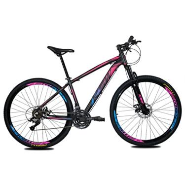 Imagem de BICICLETA ARO 29 KSW XLT COLOR - 21V CAMBIOS SHIMANO (PINK+AZUL, 21)