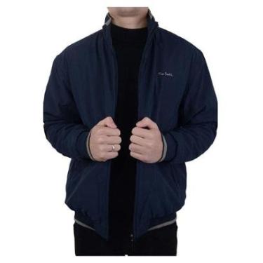 Imagem de Jaqueta Masculina Pierre Cardin Microfibra Navy - 16212-Masculino