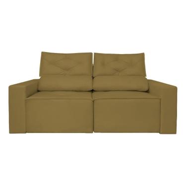 Imagem de Sofá Retrátil-reclinável 1,80m Confortável Luxo Balaqui Capuccino