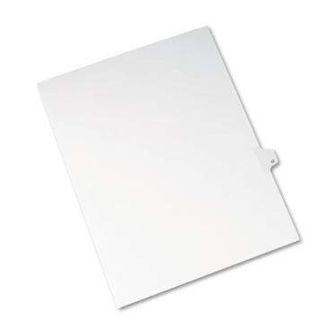 Imagem de Divisórias de exposição legais individuais da Avery, estilo Allstate 42, aba lateral, 21,6 x 27,9 cm, pacote com 25 (82240)