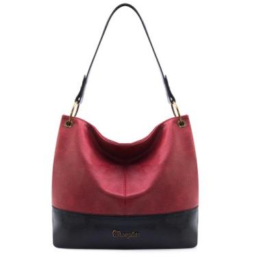 Imagem de Bolsa Hobo Montana West Wrangler WG20-918RD em material vegano