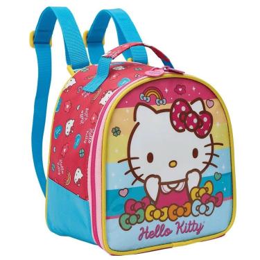 Imagem de Lancheira Escolar Hello Kitty Rainbow Xeryus