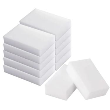 Imagem de KIT ESPONJAS Mágica Branca Tira Manchas Melamina Riscos Max Clean Clink Mutliuso (20 PEÇAS)