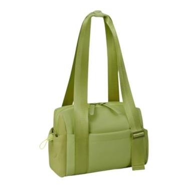 Imagem de menolana Bolsa de ginástica resistente à água, bolsa de viagem para natação, mulheres, dança, encontros, esportes, Verde