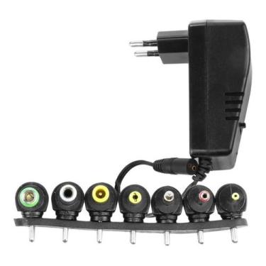 Imagem de Fonte Universal 30W 7 Pinos Até 3.0A 3V 12V Bivolt Mtt-001 - Tomate