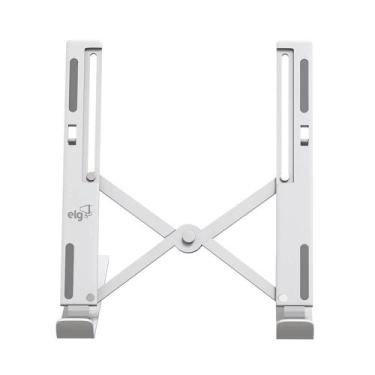 Imagem de Suporte para Notebook NTB8520W 10 a 17,3 Dobravel Branco ELG