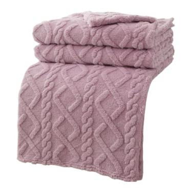 Imagem de Manta Coberta de Casal Lã de Carneiro 2,10x1,90 Mt(Lilás Novo)